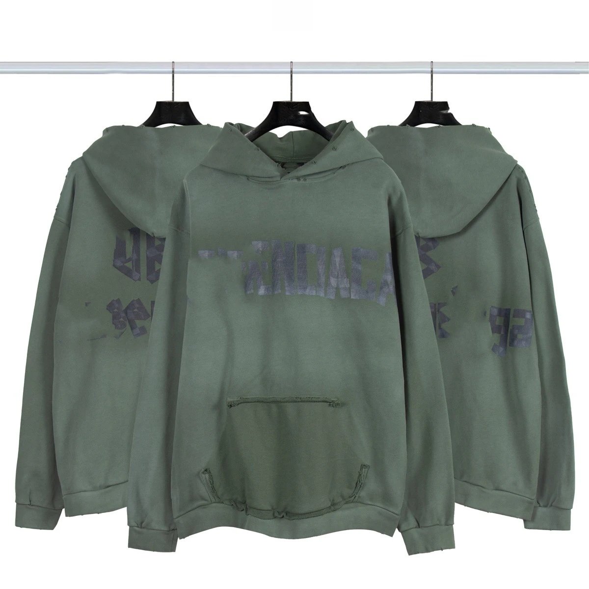 B Family Embroidered Hoodie photo 7