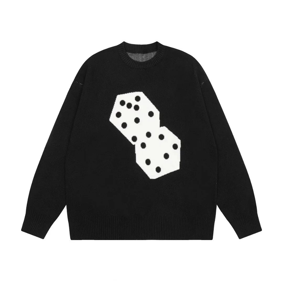 Stussy Dice Jacquard Knit Sweater