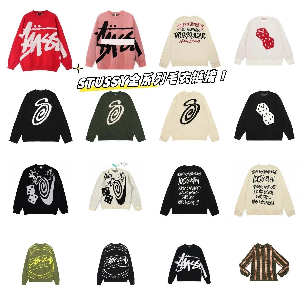 Stussy Black Long Sl