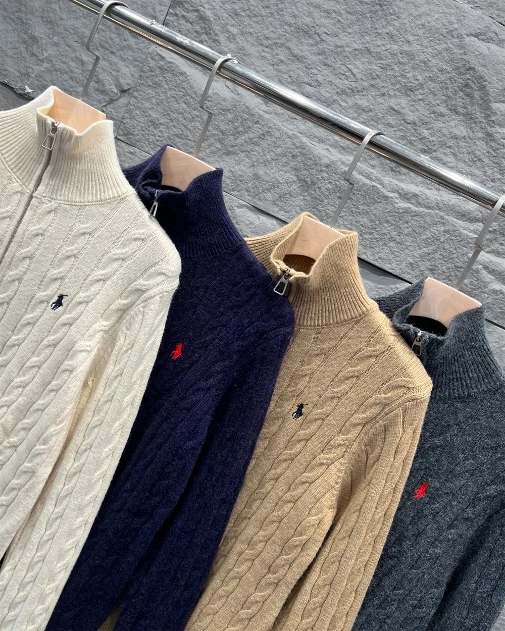 Classic Logo Embroidered Knit Sweater photo 8