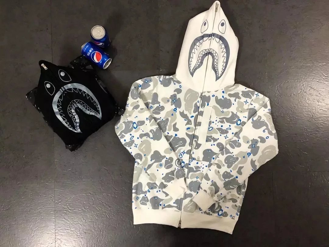 Shark Starry Night Glow Hoodie photo 5