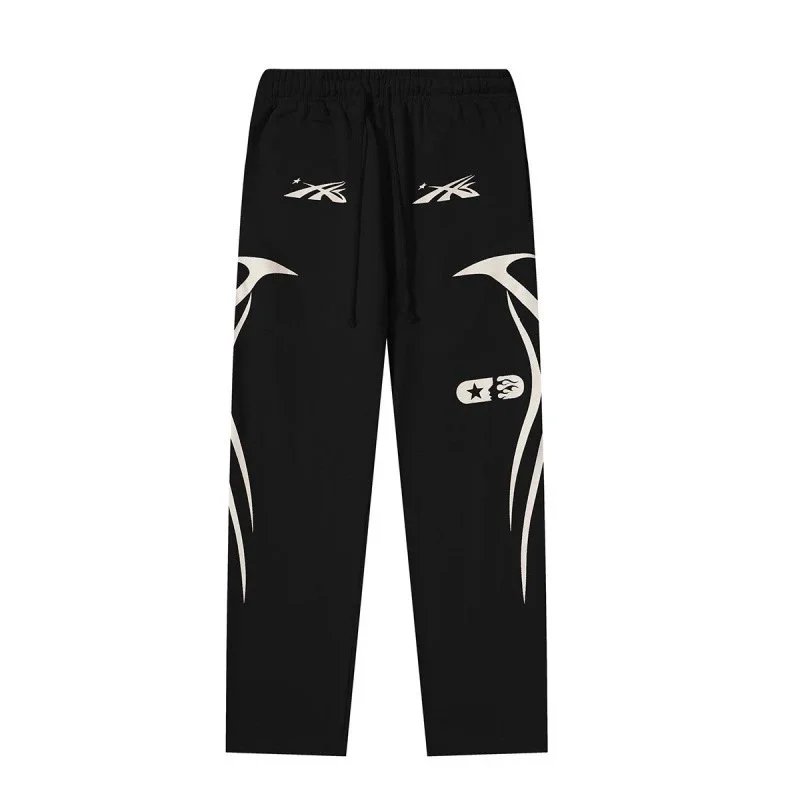 Reebok Reebok Tribal Print Black Track Pants Black
