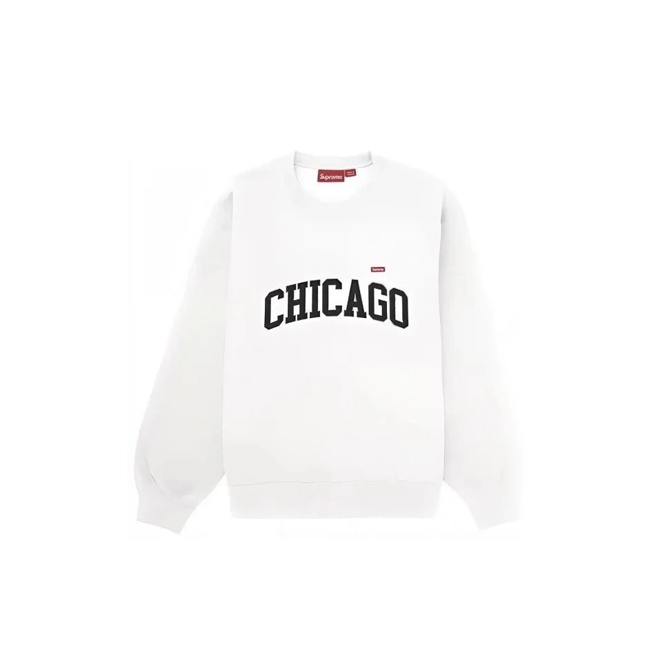 Supreme Hoodies & Sweatshirts City Name Graphic Crewneck Sweatshirt image 2