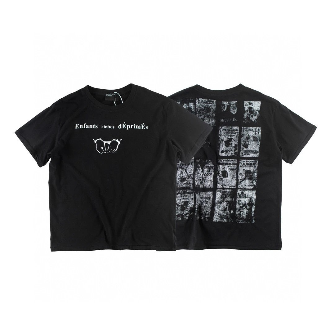 ERD Melancholic Rich Kid Print T-Shirt photo 3
