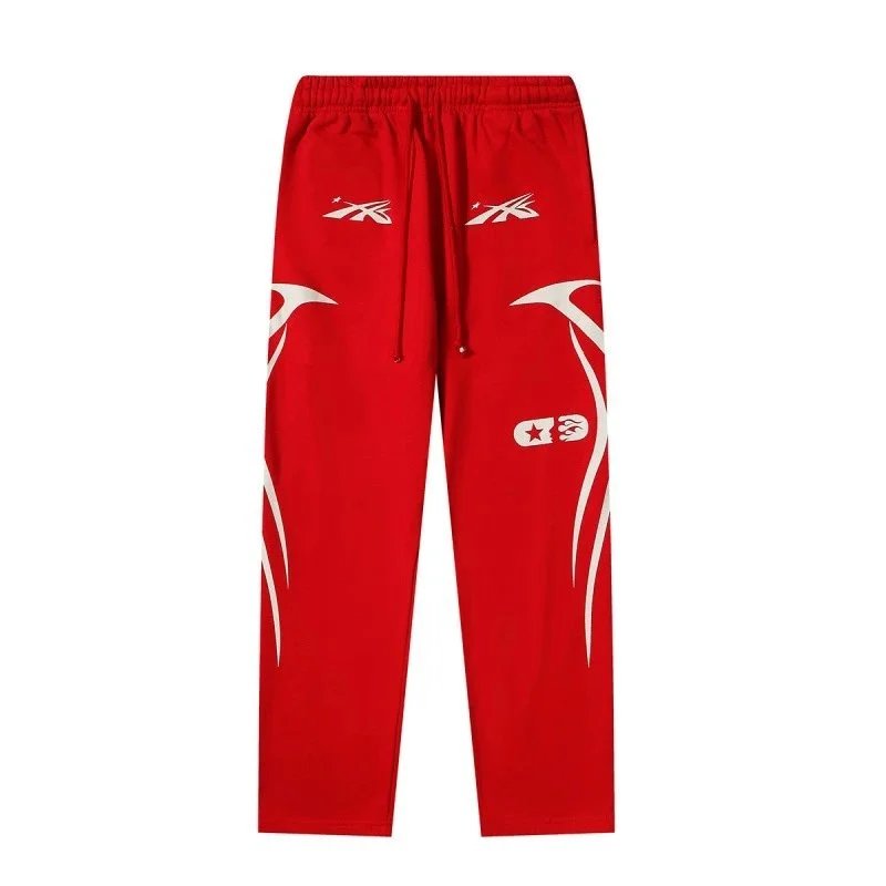Reebok Reebok Red Tribal Print Track Pants Red