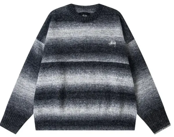 Stüssy Gradient Ombre Knit Sweater - 1