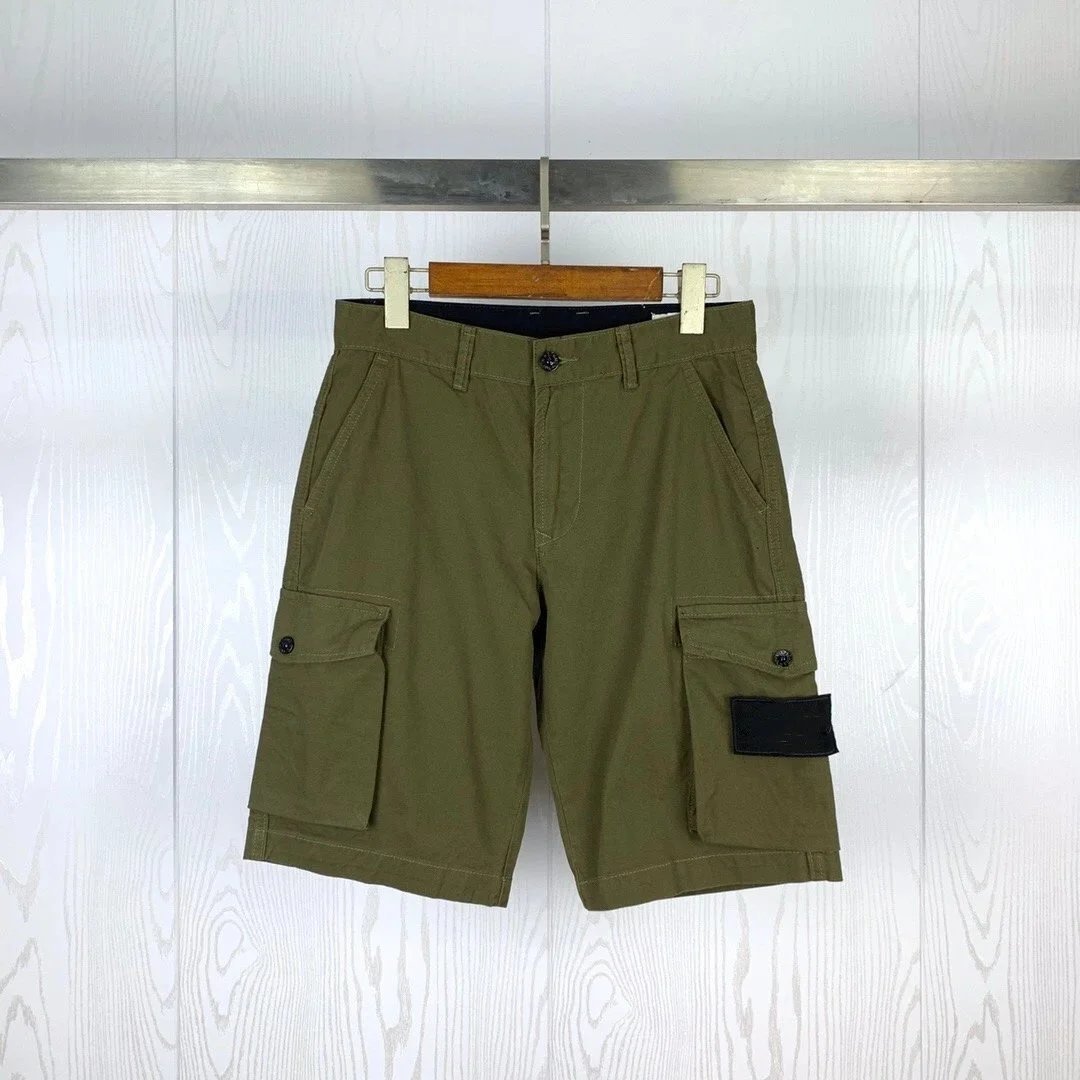 Side Pocket Washed Cargo Shorts photo 8