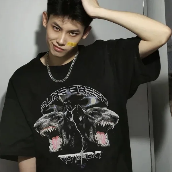Represent Pure Breed Graphic Black T-Shirt - 9