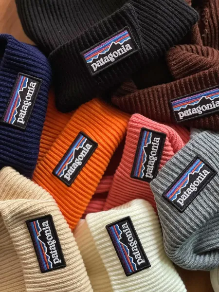 Patagonia Fisherman Beanie Beige Hat - 15