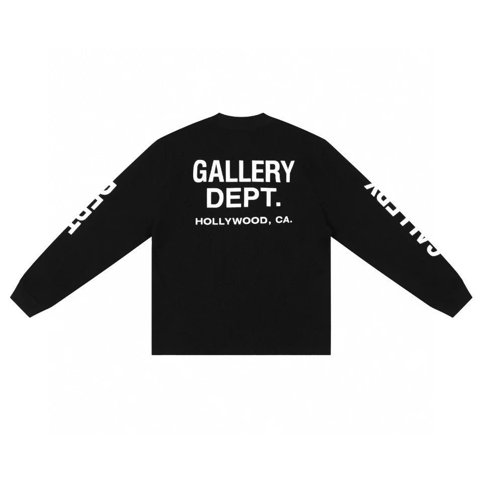 Dept Waffle Long Sleeve T-Shirt photo 2
