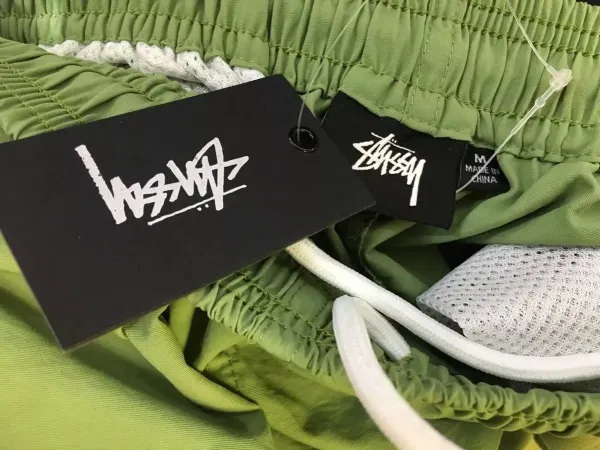 Stussy Logo Shorts Purple Shorts - 8