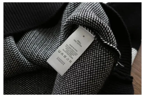 Stussy Script Logo Knit Sweater Black - 6