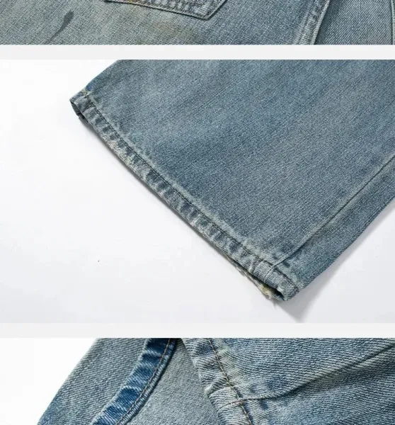 Design Washed Gray Sweatpants - 10