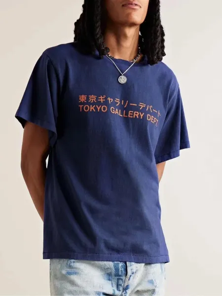 Gallery Dept Tokyo Gallery Dept Navy T-Shirt - 10