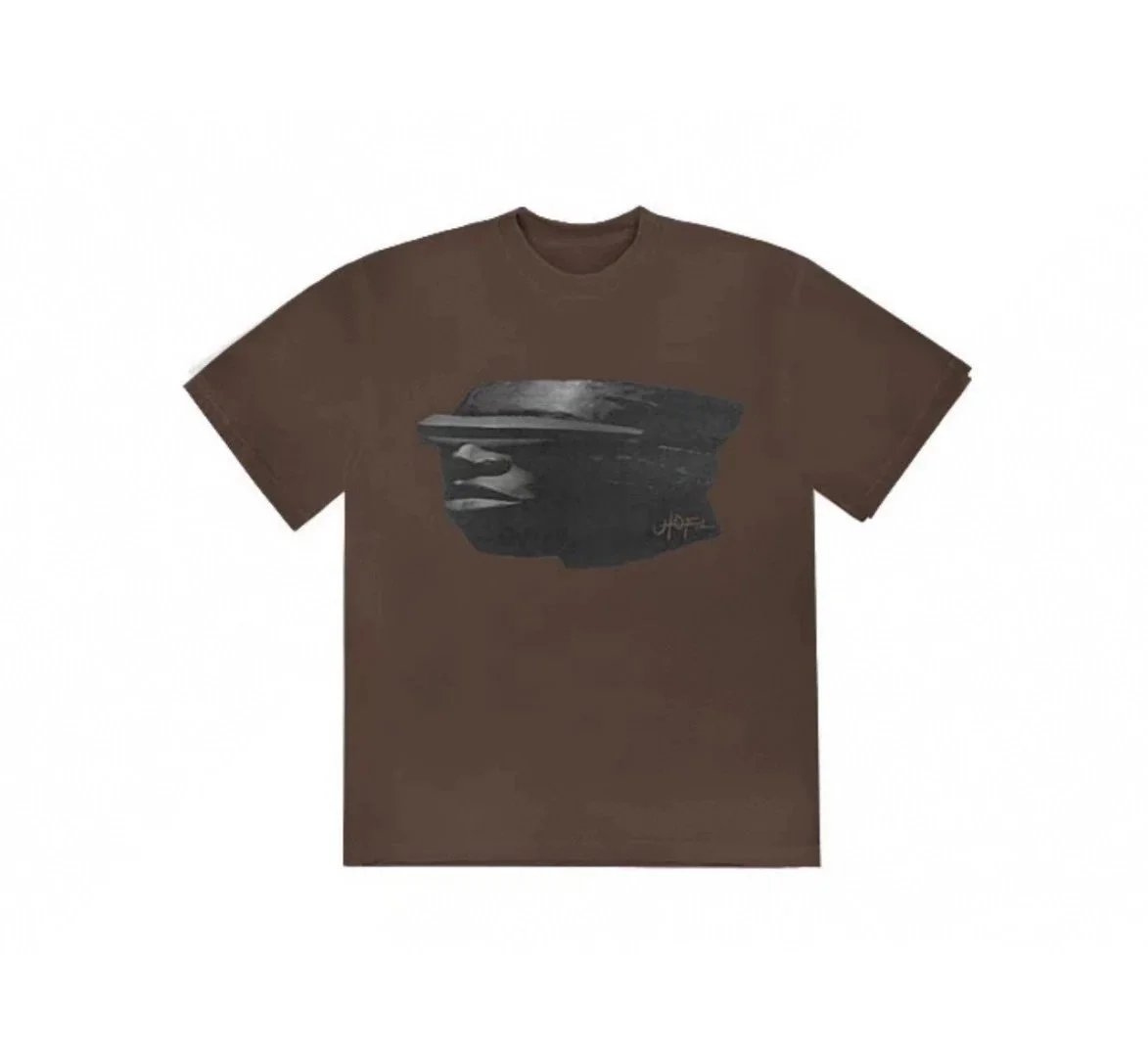 Travis Scott Utopia Stone Head T-Shirt photo 4