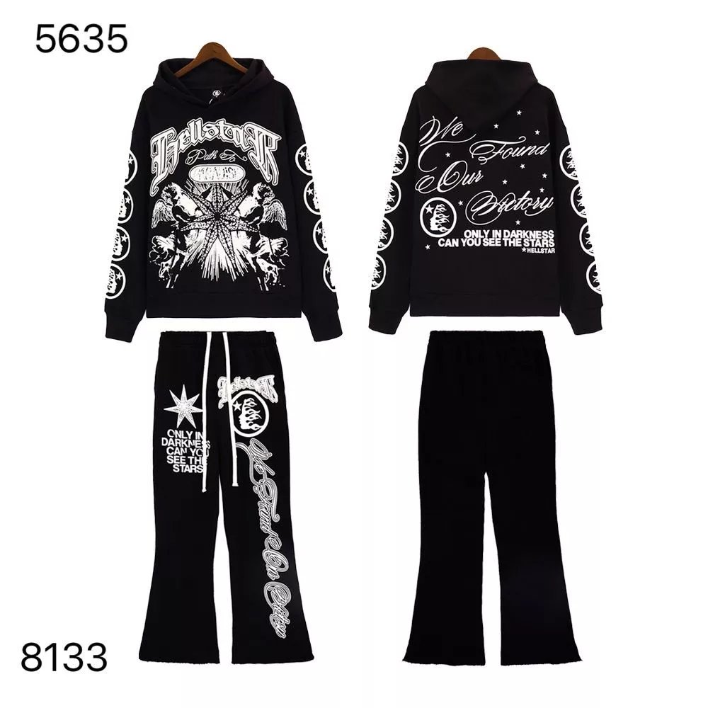 Vintage Distressed Hoodie and Pants Set photo 8