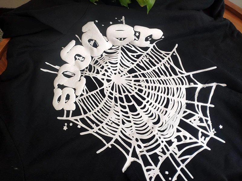 Spider! Hares The Alive Embellished Spiderweb Hoodie Purple - 16