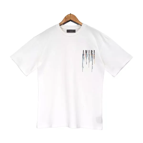 Amiri Dragon Logo Graphic T-Shirt White - 14