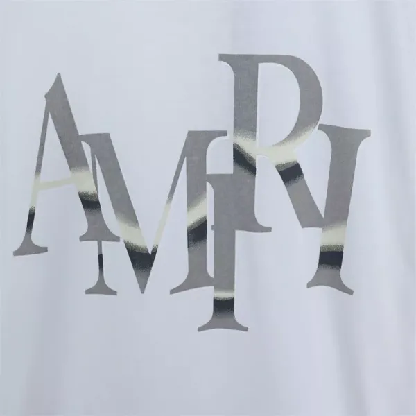 Amiri Dragon Logo Graphic T-Shirt White - 41