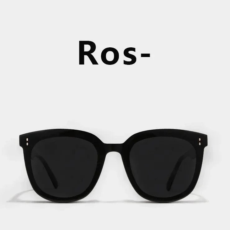 Ros- Classic Square Black Sunglasses - 1