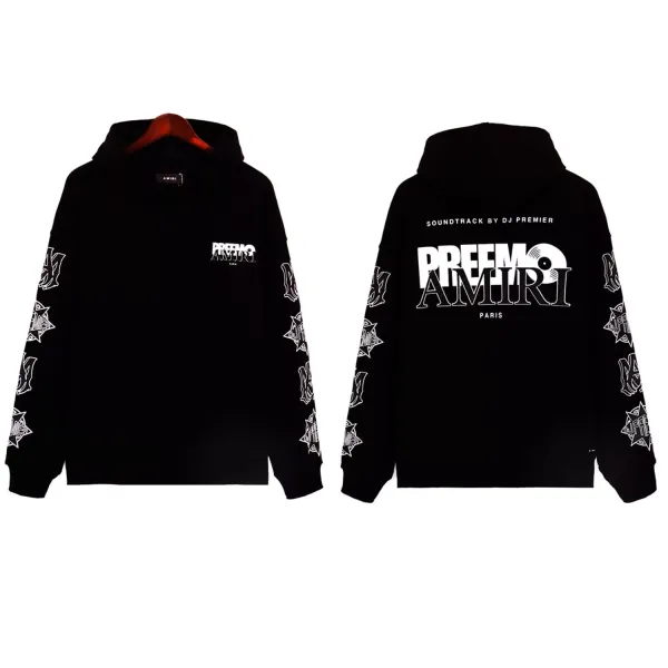 Amiri Preemo Soundtrack Black Hoodie - 1