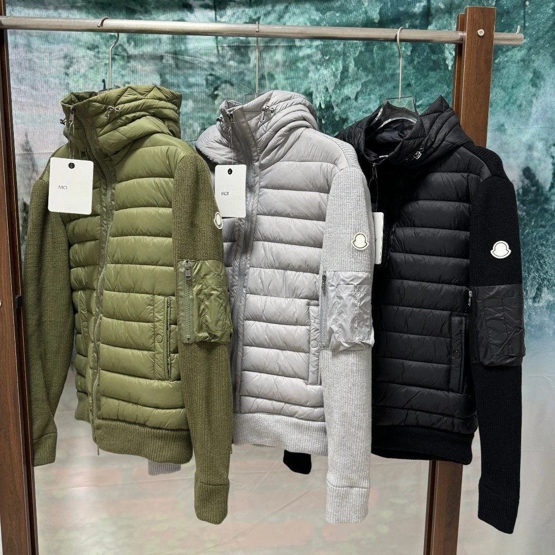 Functional Patchwork Winter Jacket