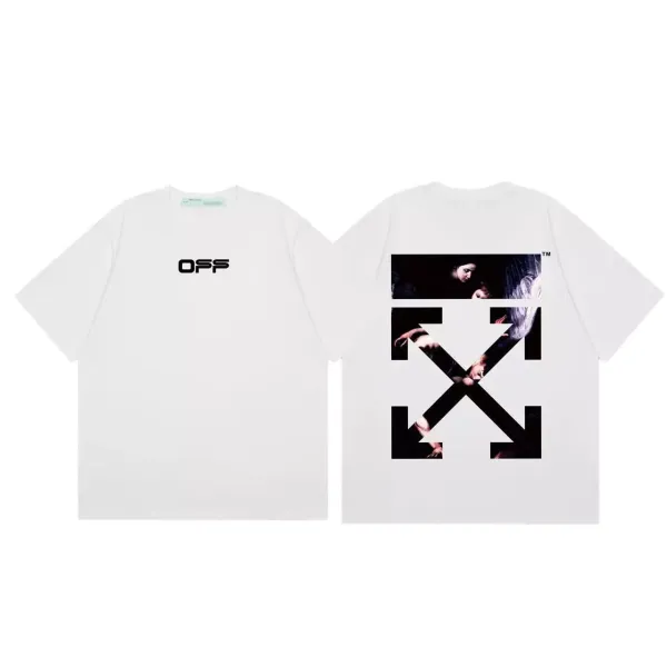 Off-White Arrow Print T-Shirt White - 1