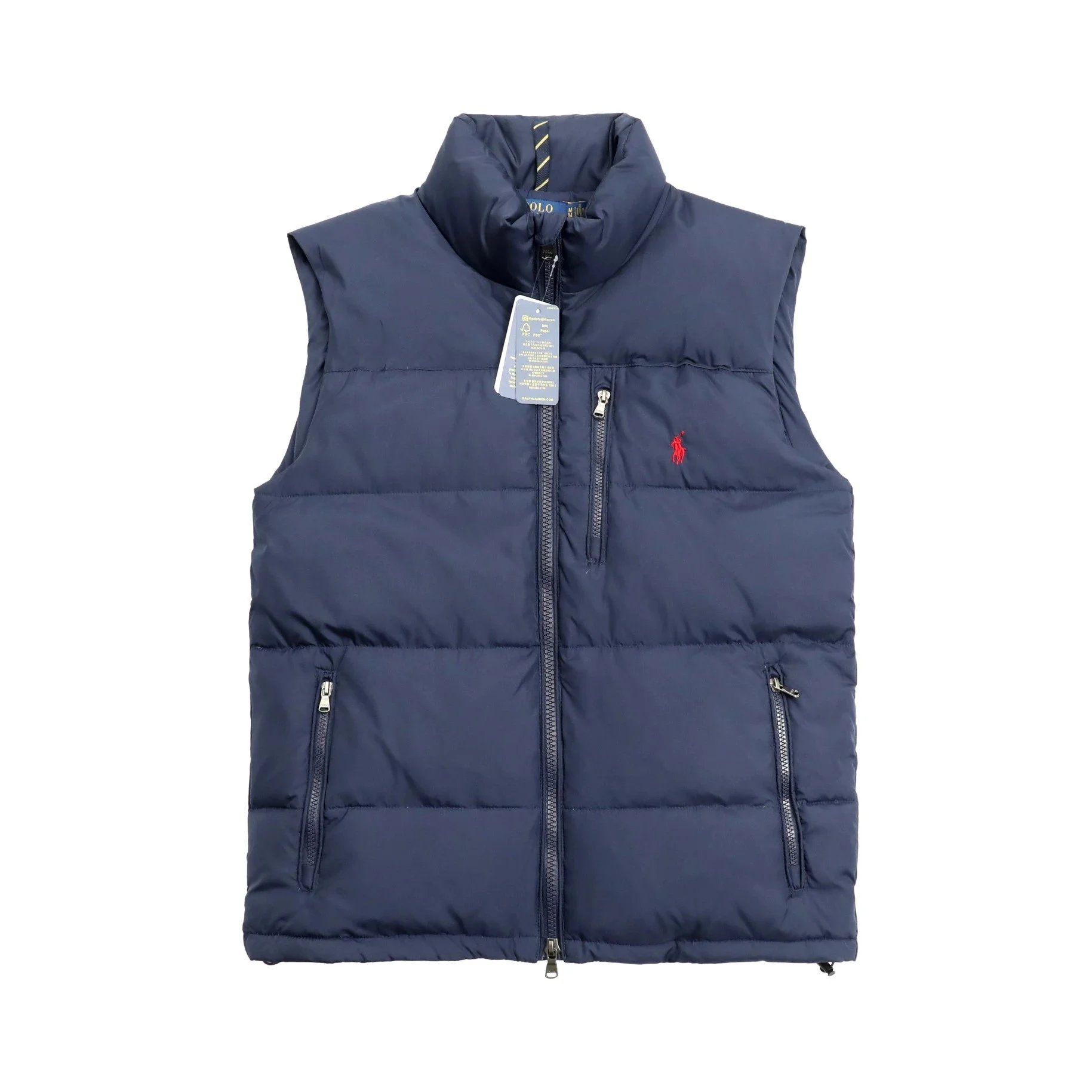 Ralph Lauren Classic Black Puffer Vest