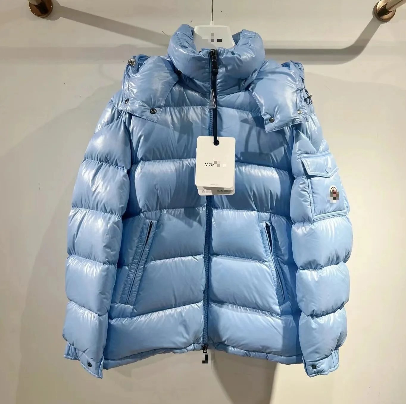 Thick Down Jacket with Detachable Hood photo 5