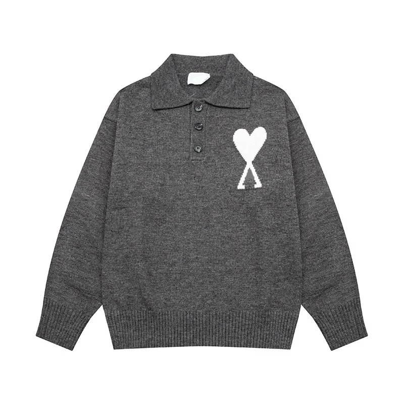 Heart Jacquard Collared Sweater photo 2