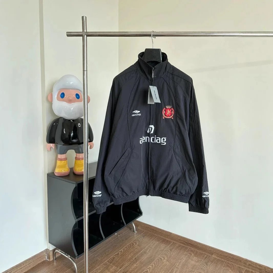Balenciaga 3M Embroidered Lightweight Jacket