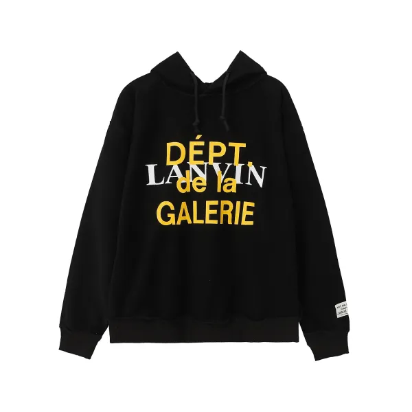 Lanvin x Josué Dépt. de la Galerie Black Hoodie - 1