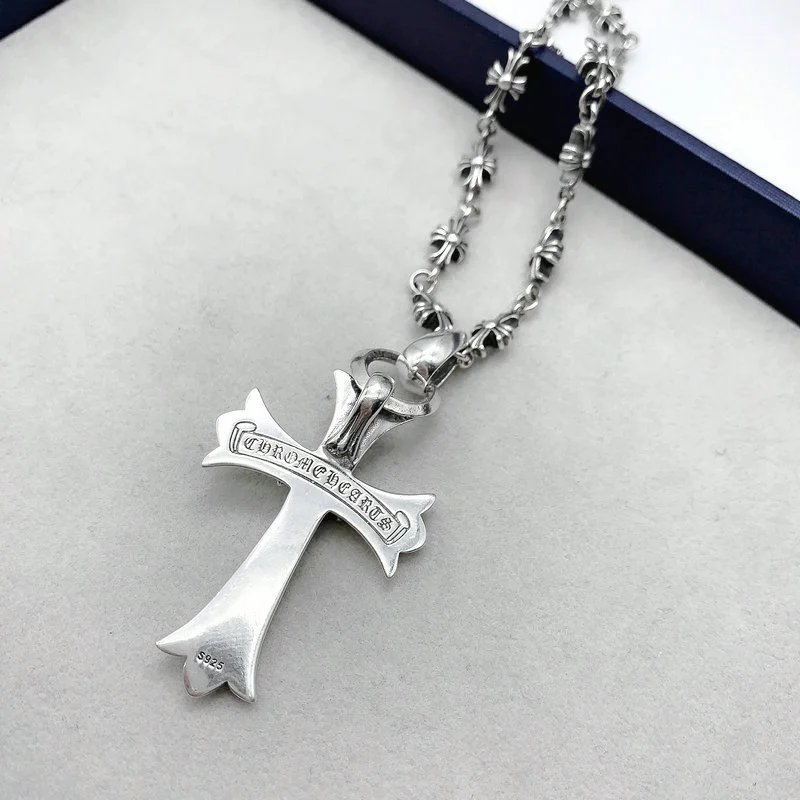 Cross Pendant Chain Sweater photo 5