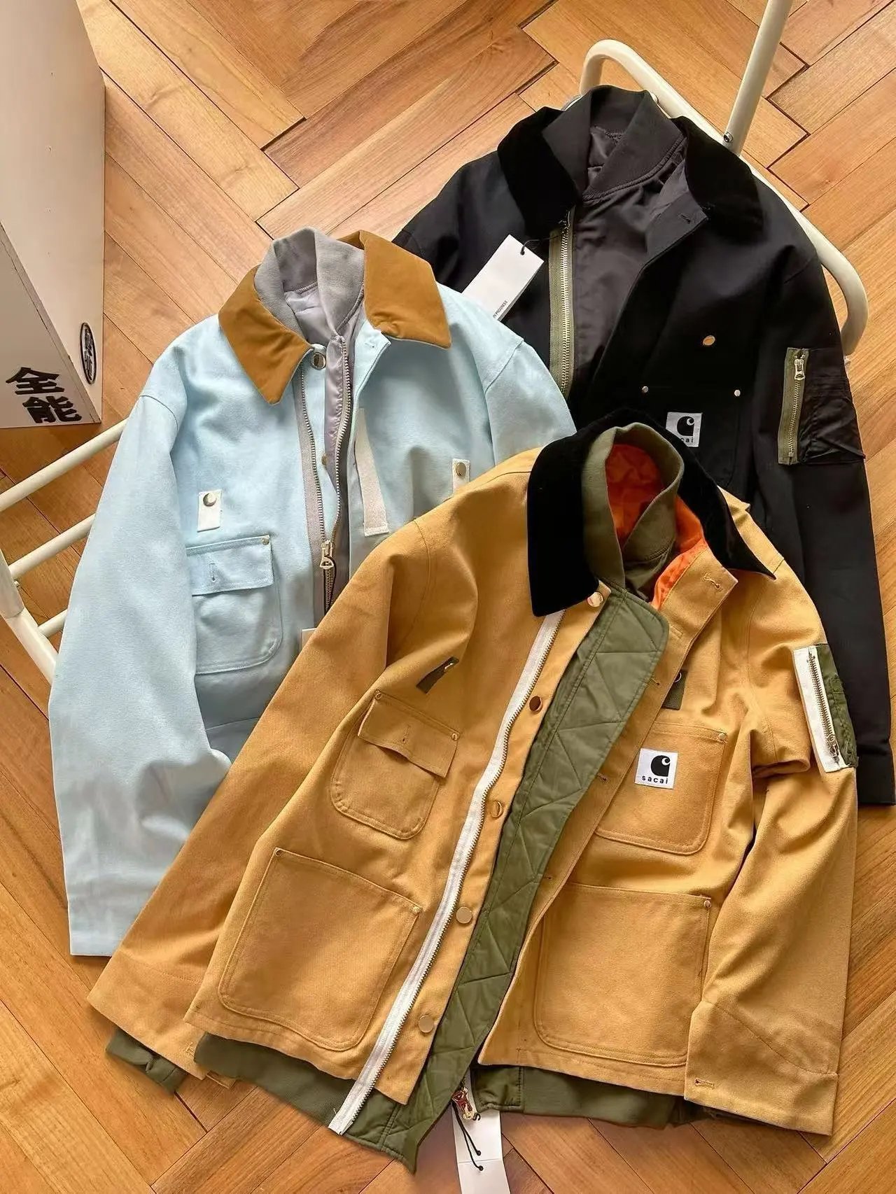 Canvas Utility Collar Jacket photo 5