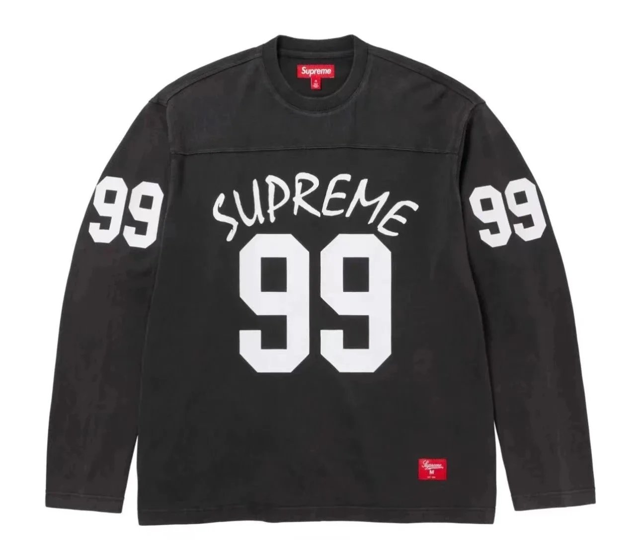 Supreme Supreme Black 99 Long Sleeve T-Shirt Black