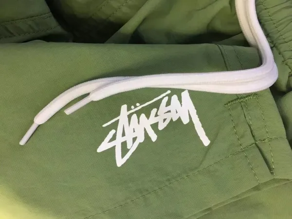 Stussy Logo Shorts Purple Shorts - 9