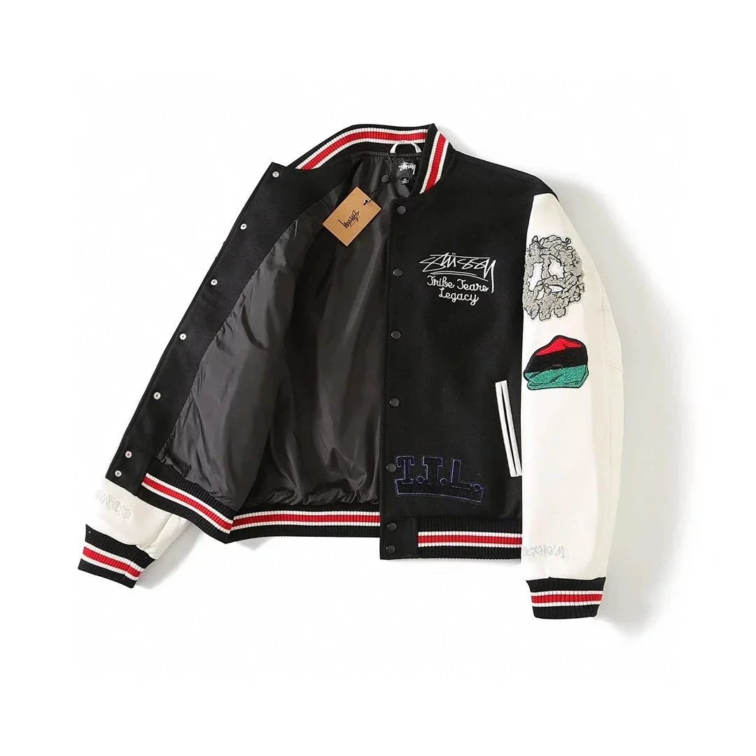 Stussy x Our Legacy x Denim Tears Baseball Jacket photo 5