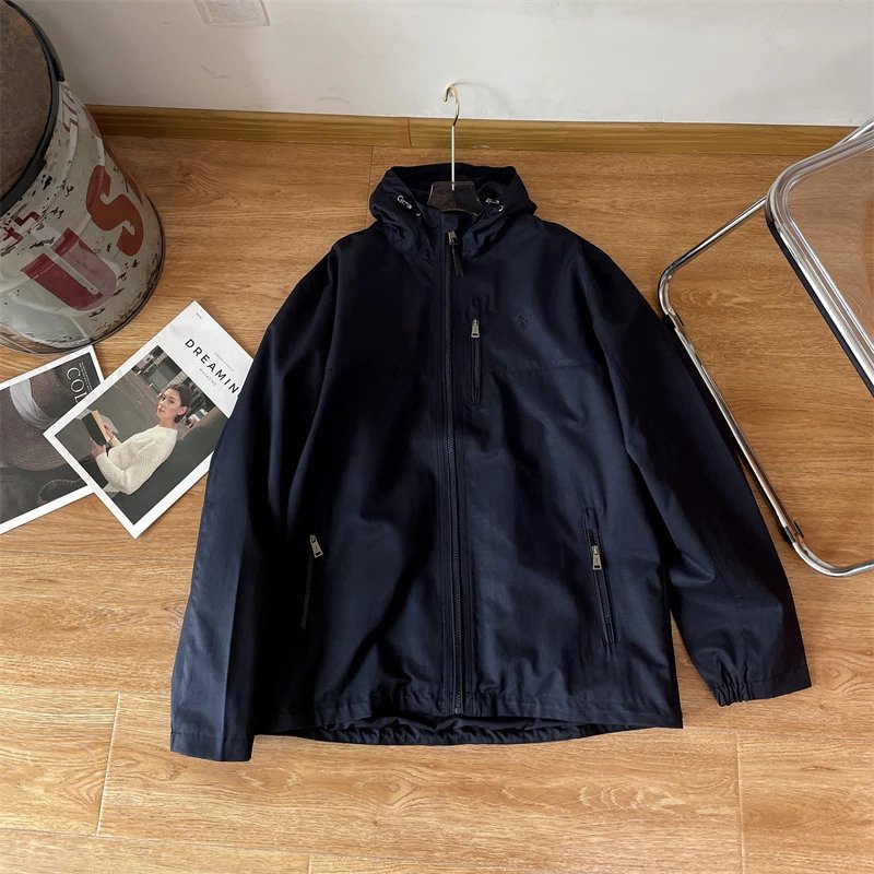 Ralph Lauren Embroidered Logo Hooded Shell Jacket photo 3