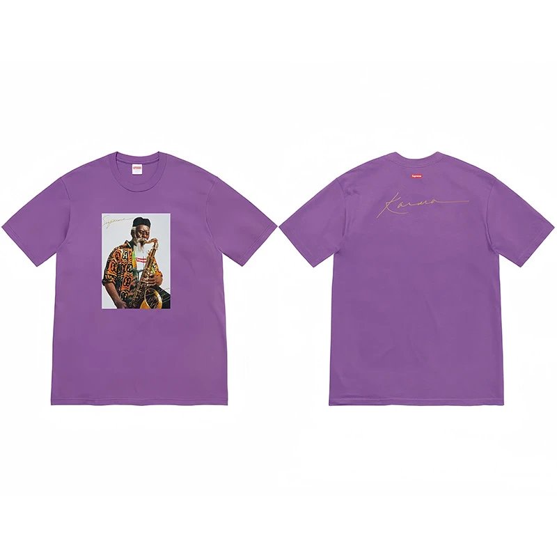 Sup Letter Logo Box Print T-Shirt photo 8