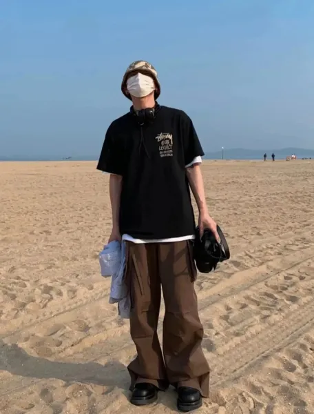 Stussy Our Legacy Los Angeles Stockholm Graphic T-Shirt Black - 2