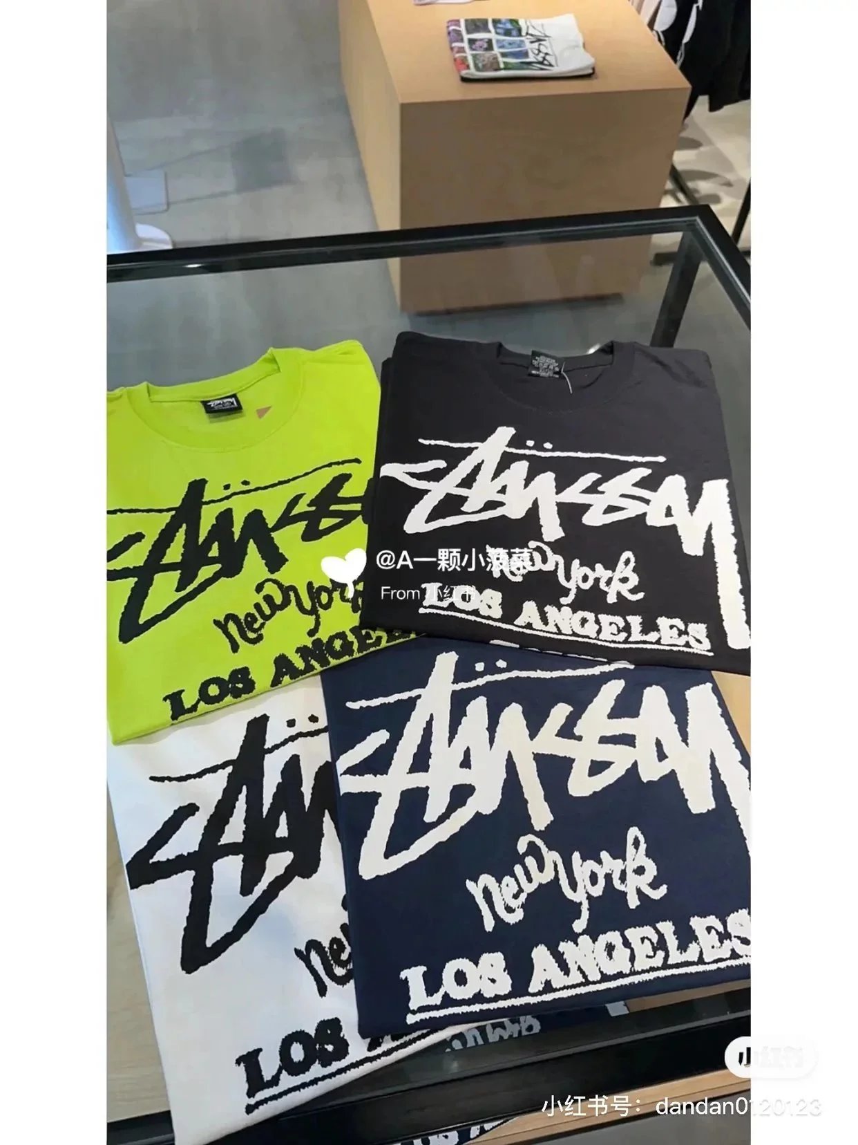 Stussy New World Tour Parody T-Shirt