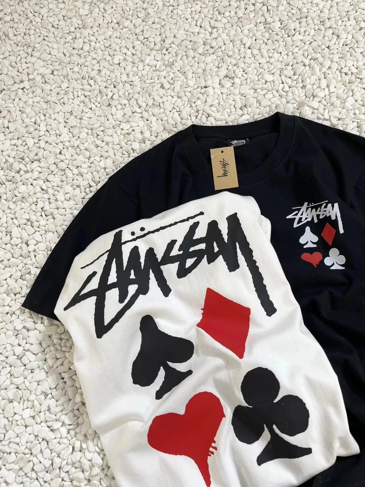 Stussy Full Deck Playing Card T-Shirt photo 4