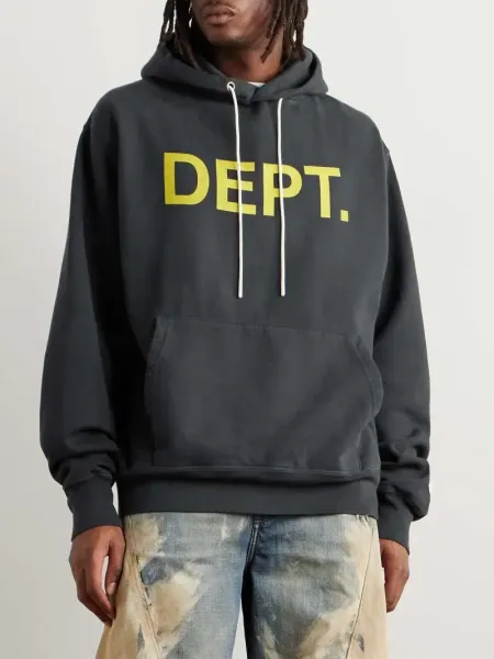 Gallery Dept DEPT. Yellow Print Hoodie - 1