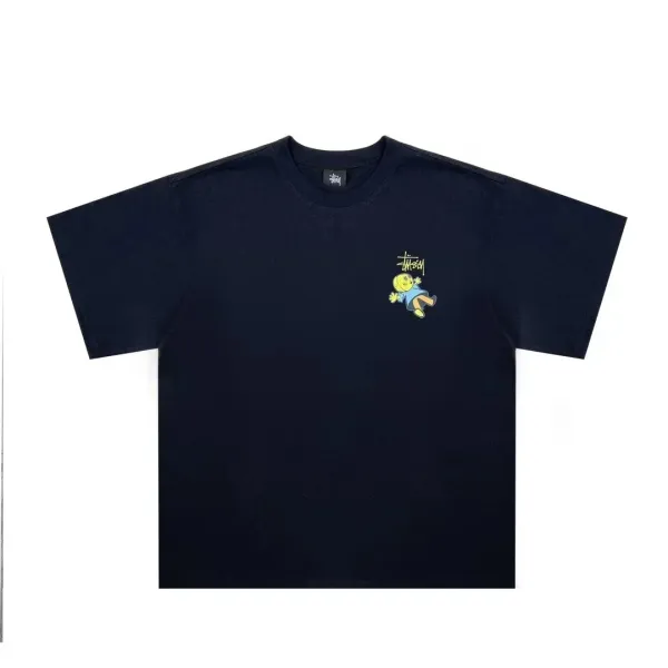 Stussy x Cartoon Character Pocket Tee White T-Shirt - 5
