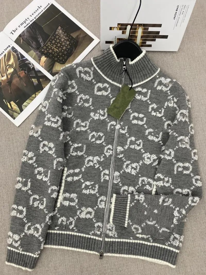 Gucci Towel Embroidered GG Wool Cardigan photo 7