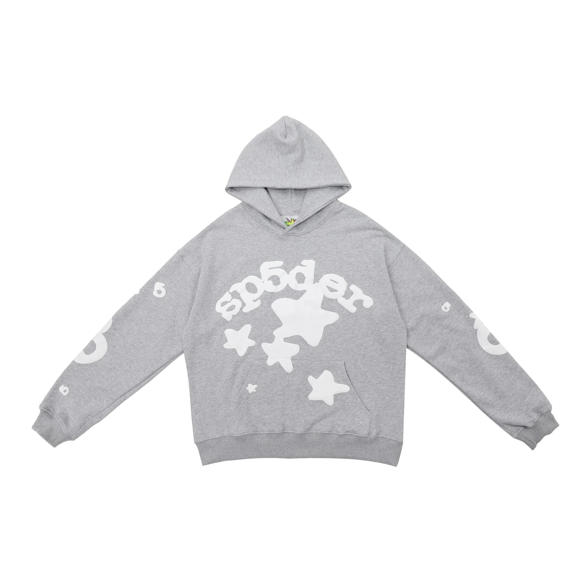 Spiderweb Puff Letter Hoodie Set photo 6