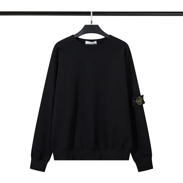 Stone Island Hoodies & Sweatshirts Crewneck sweatshirt with compass sleeve badge product detail image 31