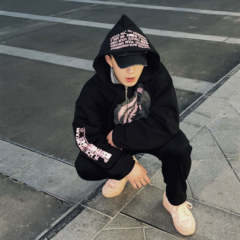 Travis Scott Cactus Jack Tiger Head Zip Hoodie photo 8