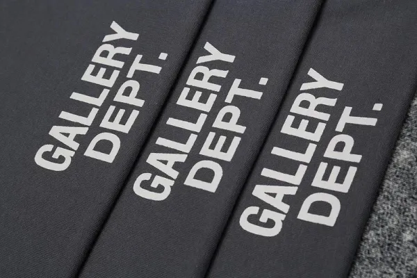 Gallery Dept Gallery Dept. Hollywood Long Sleeve Tee Charcoal Gray T-Shirts - 7