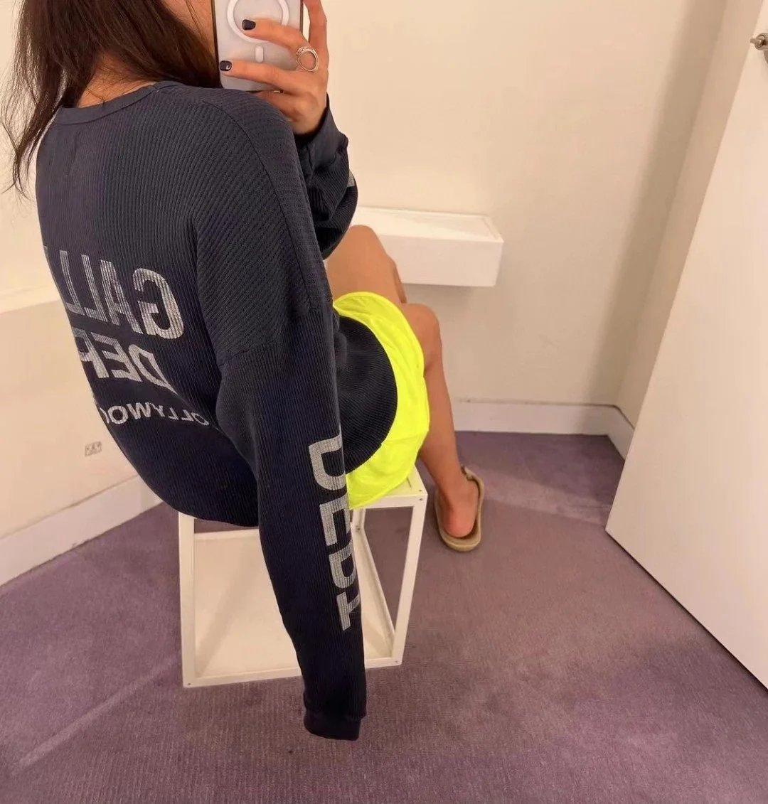 Dept Waffle Long Sleeve T-Shirt photo 7